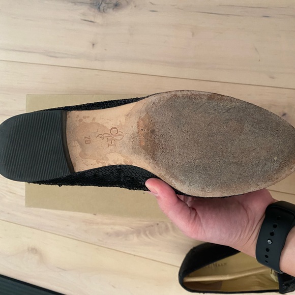 Cole Haan black sequin loafers - Picture 9 of 13
